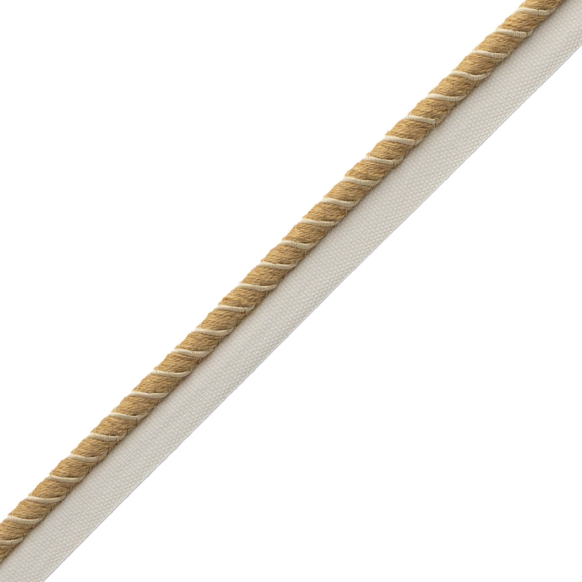 Ashton Cord With Tape Trim by Samuel & Sons in Cotswold Gold