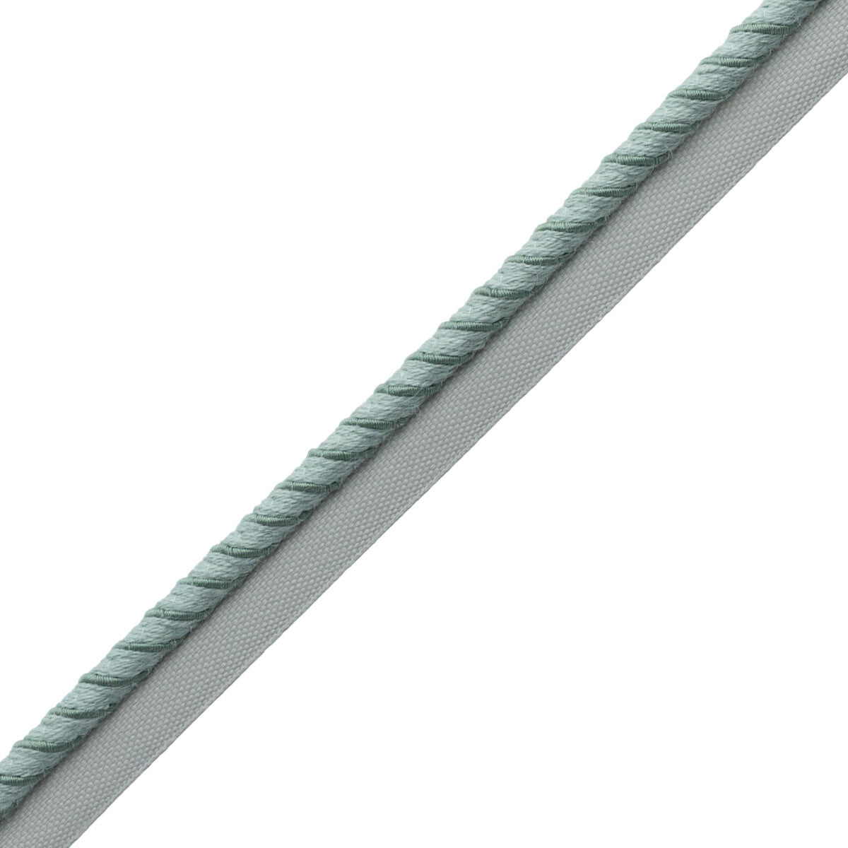 Ashton Cord With Tape Trim by Samuel & Sons in Springhouse Mist