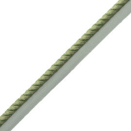 Ashton Cord With Tape Trim by Samuel & Sons in Verdant Moor