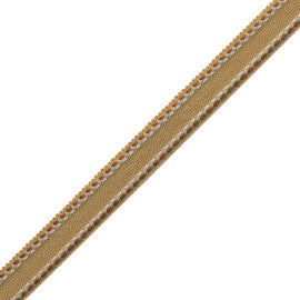 Ashton Border Trim by Samuel & Sons in Cotswold Gold