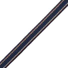 Ashton Border Trim by Samuel & Sons in Savile Navy