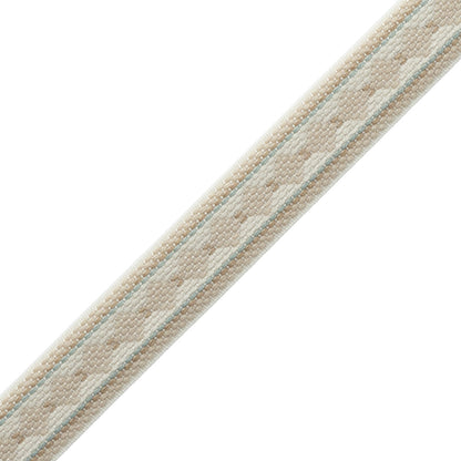 Ashton Diamond Border Trim by Samuel & Sons in Lambswool