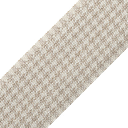Ashton Houndstooth Border Trim by Samuel & Sons in Lambswool
