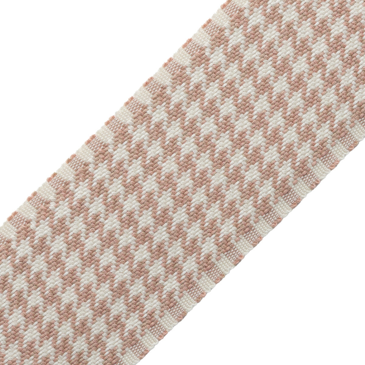 Ashton Houndstooth Border Trim by Samuel & Sons in Foxglove