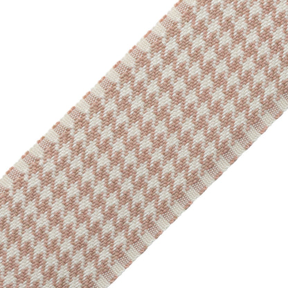 Ashton Houndstooth Border Trim by Samuel & Sons in Foxglove