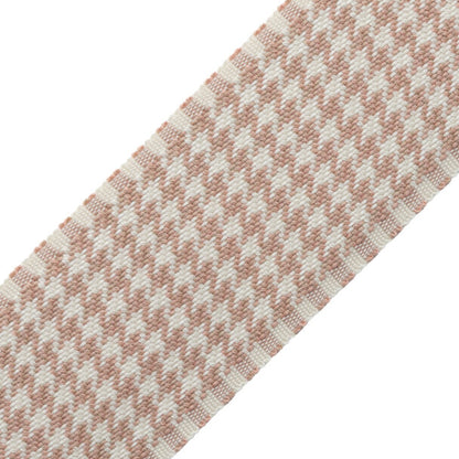 Ashton Houndstooth Border Trim by Samuel & Sons in Foxglove