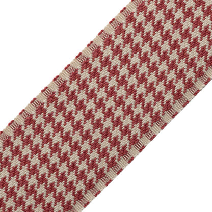Ashton Houndstooth Border Trim by Samuel & Sons in Berrywood