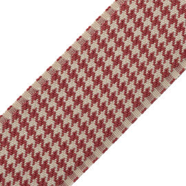 Ashton Houndstooth Border Trim by Samuel & Sons in Berrywood