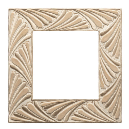 Laurentia Velvet Appliqué Trim by Samuel & Sons in Shell