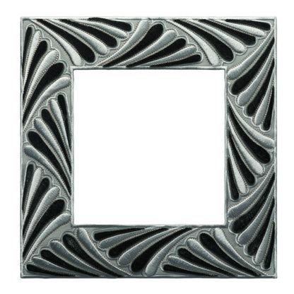Laurentia Velvet Appliqué Trim by Samuel & Sons in Seacrest