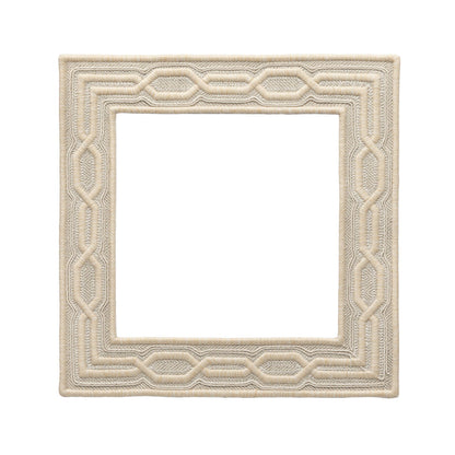 Trelliane Embroidered Appliqué Small Trim by Samuel & Sons in Ivory