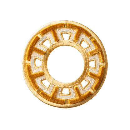 Heliara Velvet Rosette by Samuel & Sons in Sun