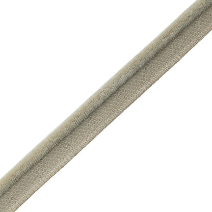 Evienne Silk & Wool Piping Trim by Samuel & Sons in Ivory, CT-62103-02, swatch