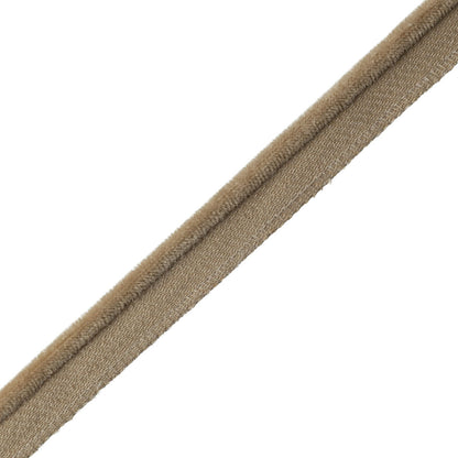 Evienne Silk & Wool Piping Trim by Samuel & Sons in Doeskin, CT-62103-03, swatch