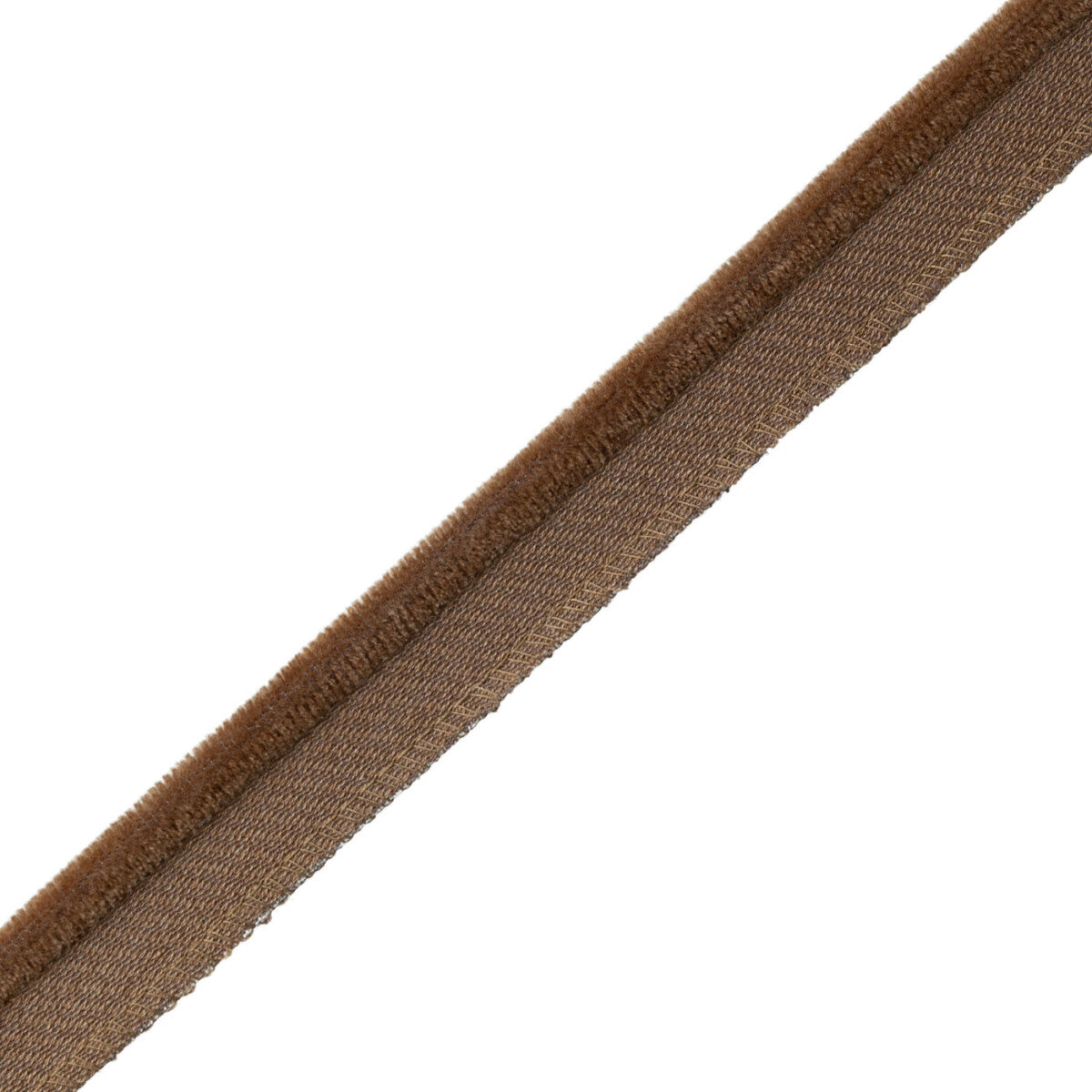 Evienne Silk & Wool Piping Trim by Samuel & Sons in Hazelnut, CT-62103-07, swatch