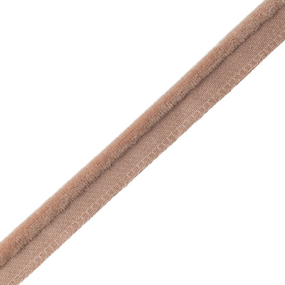 Evienne Silk & Wool Piping Trim by Samuel & Sons in Blush, CT-62103-10, swatch