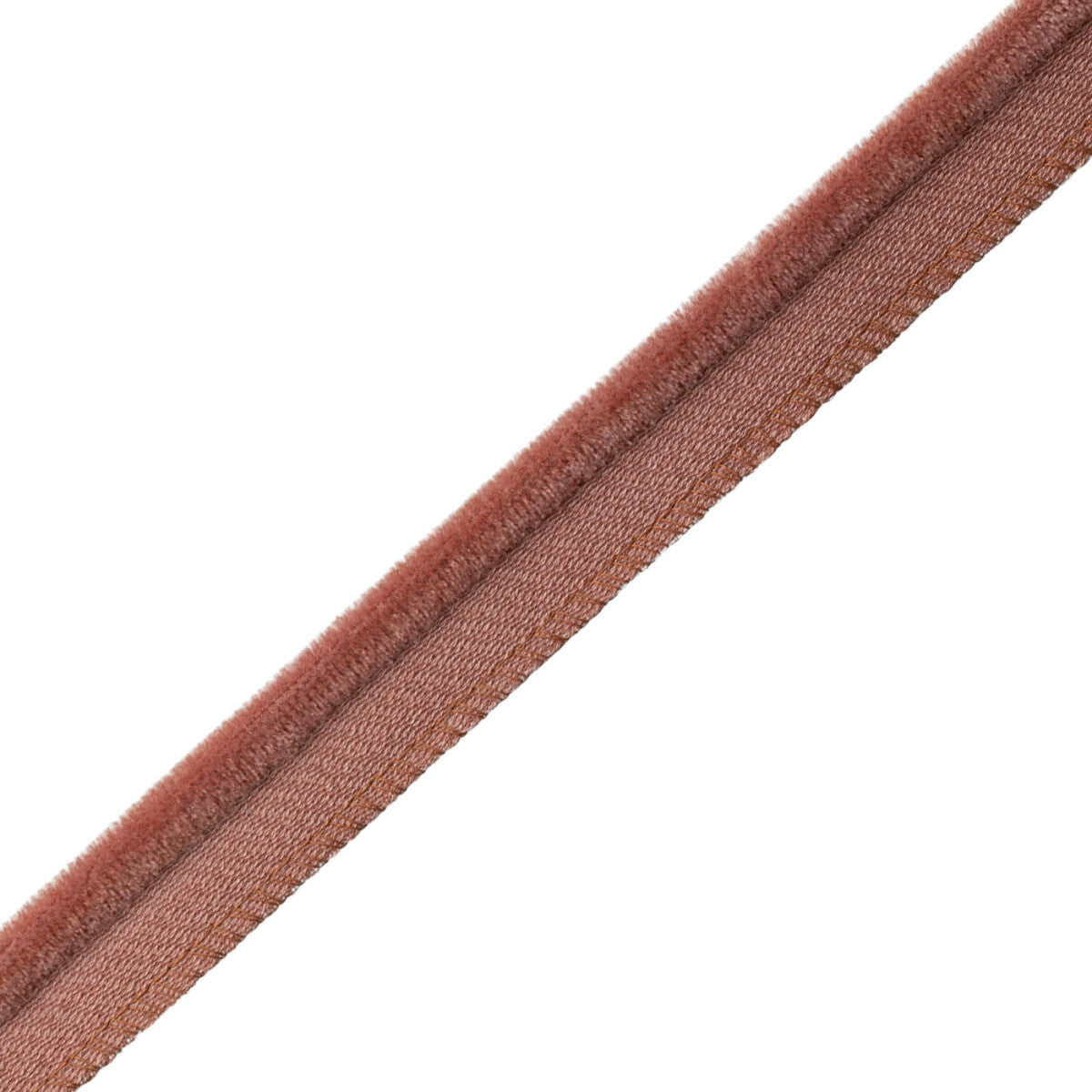Evienne Silk & Wool Piping Trim by Samuel & Sons in Coral, CT-62103-11, swatch
