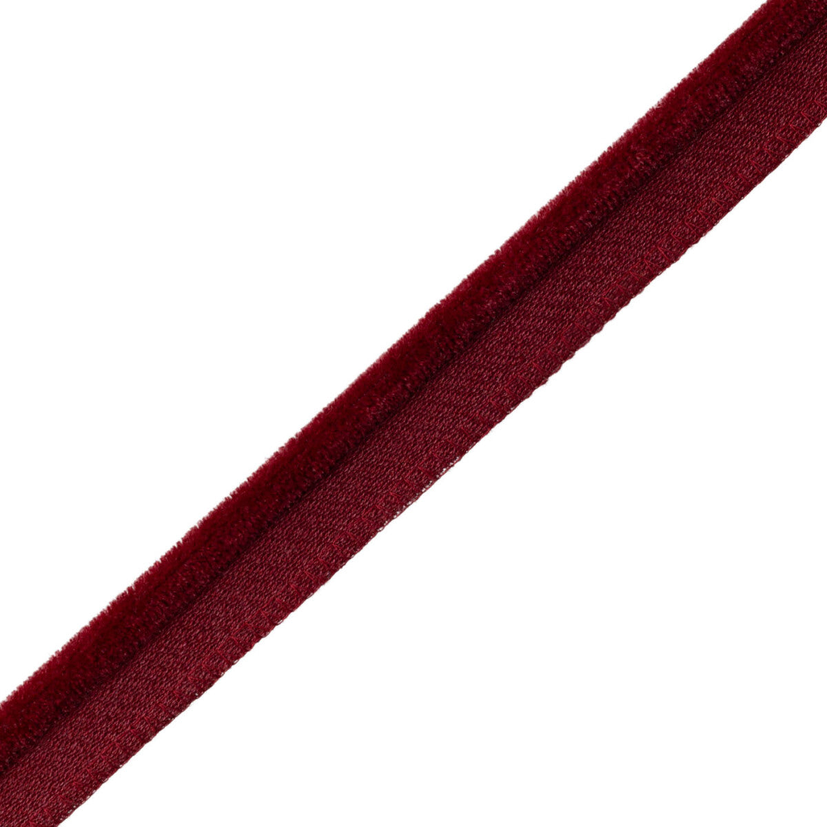 Evienne Silk & Wool Piping Trim by Samuel & Sons in Vermillion, CT-62103-14, swatch