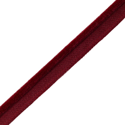Evienne Silk & Wool Piping Trim by Samuel & Sons in Vermillion, CT-62103-14, swatch