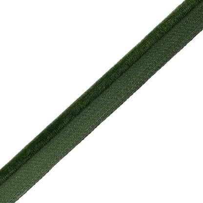Evienne Silk & Wool Piping Trim by Samuel & Sons in Evergreen, CT-62103-20, swatch