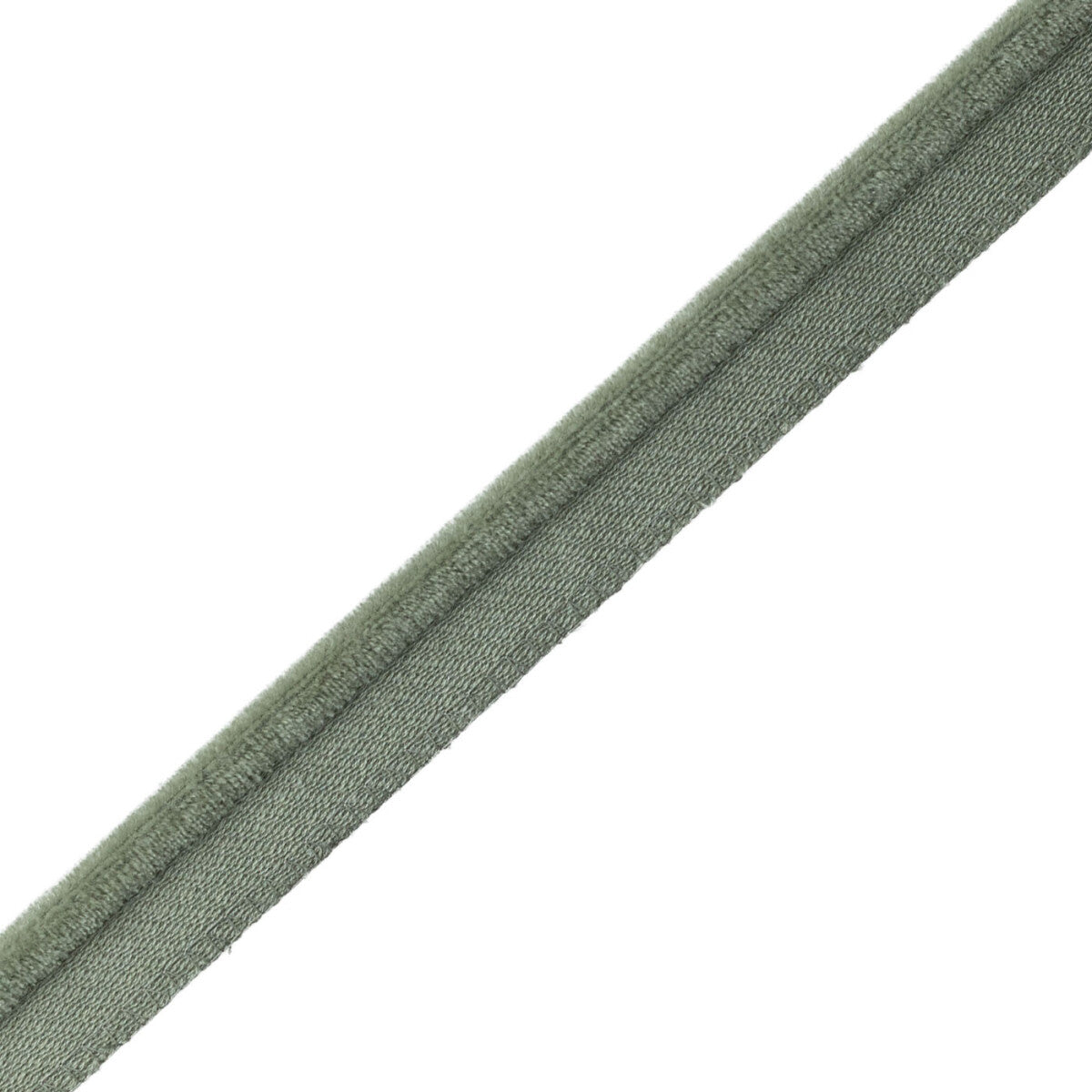Evienne Silk & Wool Piping Trim by Samuel & Sons in Eucalyptus, CT-62103-22, swatch