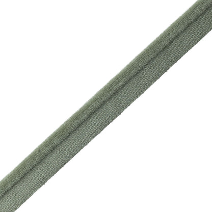 Evienne Silk & Wool Piping Trim by Samuel & Sons in Eucalyptus, CT-62103-22, swatch