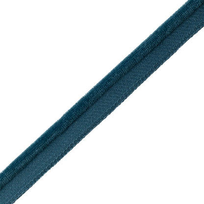 Evienne Silk & Wool Piping Trim by Samuel & Sons in Peacock, CT-62103-24, swatch