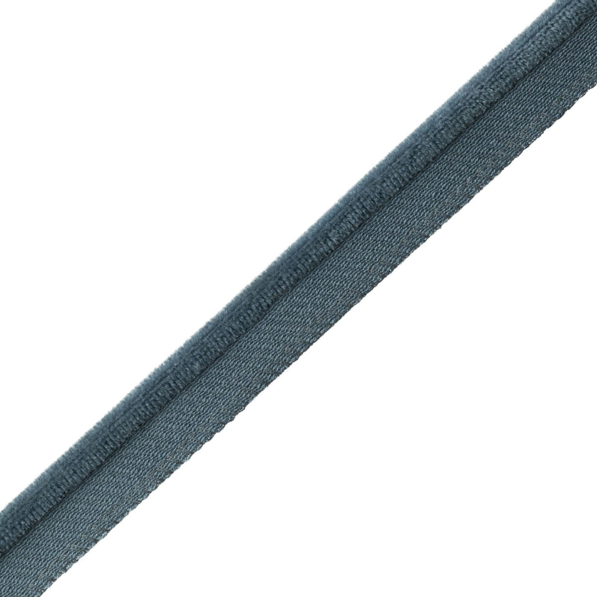 Evienne Silk & Wool Piping Trim by Samuel & Sons in Blueprint, CT-62103-26, swatch