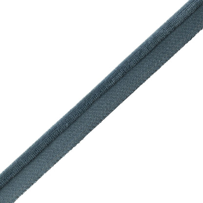 Evienne Silk & Wool Piping Trim by Samuel & Sons in Blueprint, CT-62103-26, swatch