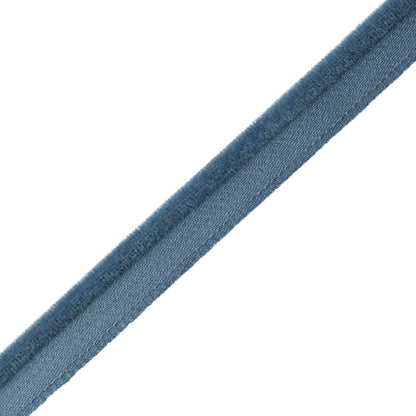 Evienne Silk & Wool Piping Trim by Samuel & Sons in Wedgewood, CT-62103-27, swatch