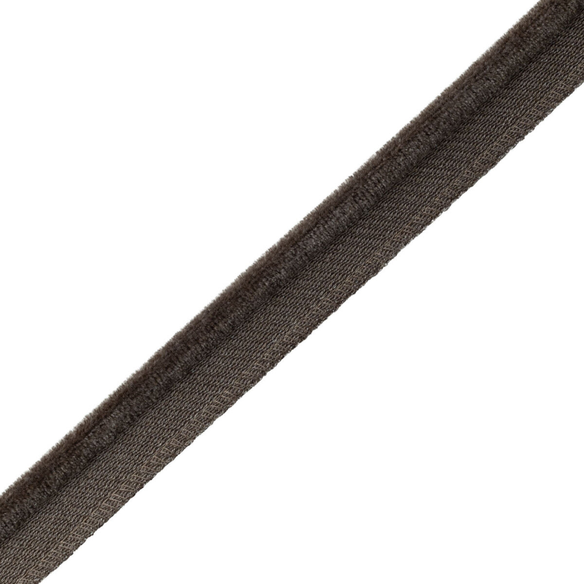 Evienne Silk & Wool Piping Trim by Samuel & Sons in Espresso, CT-62103-32, swatch