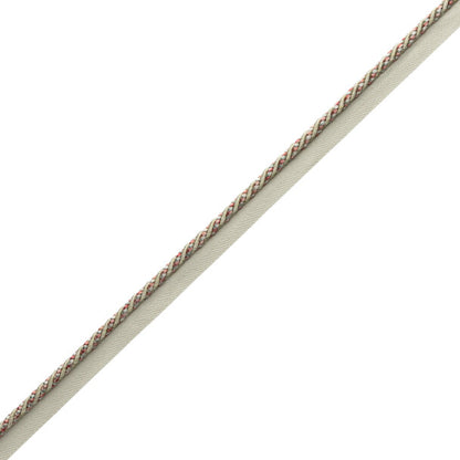 Katerina Cord With Tape Trim by Samuel & Sons in Coral Bouquet