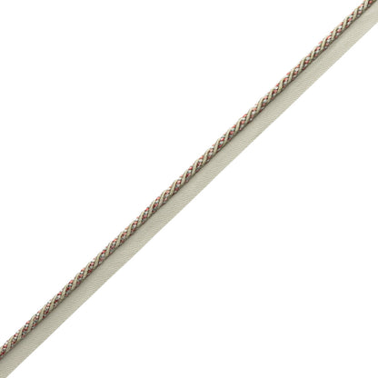 Katerina Cord With Tape Trim by Samuel & Sons in Coral Bouquet
