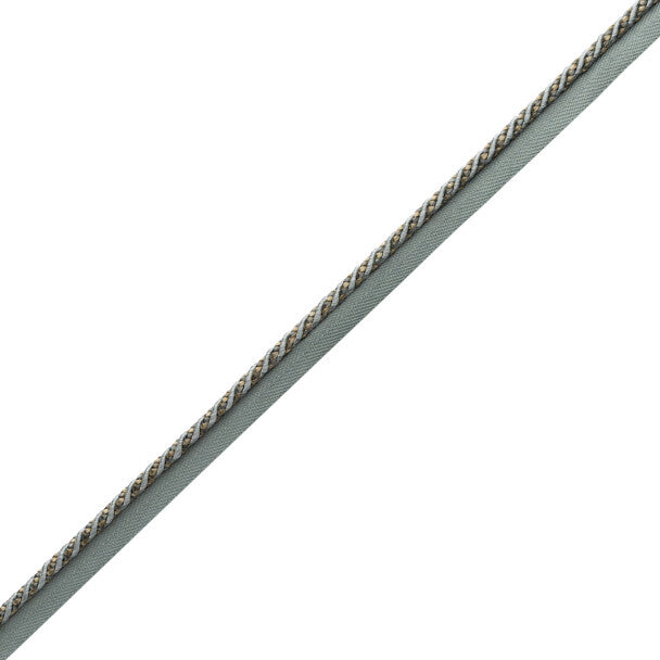 Katerina Cord With Tape Trim by Samuel & Sons in Verdigris