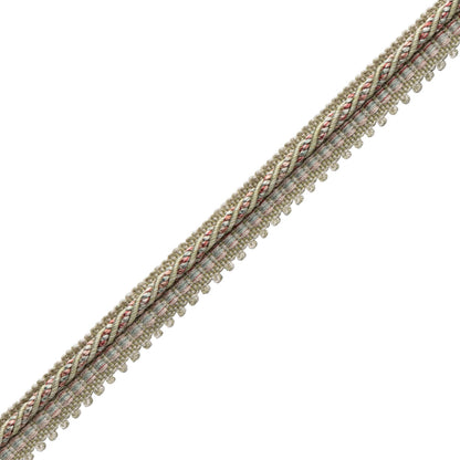Katerina Cord Gimp Trim by Samuel & Sons in Coral Bouquet