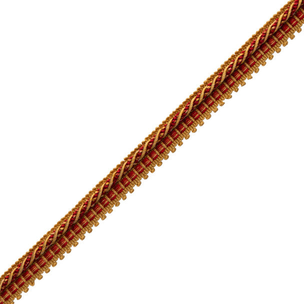 Katerina Cord Gimp Trim by Samuel & Sons in Gilded Vermillion