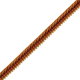 Katerina Cord Gimp Trim by Samuel & Sons in Gilded Vermillion