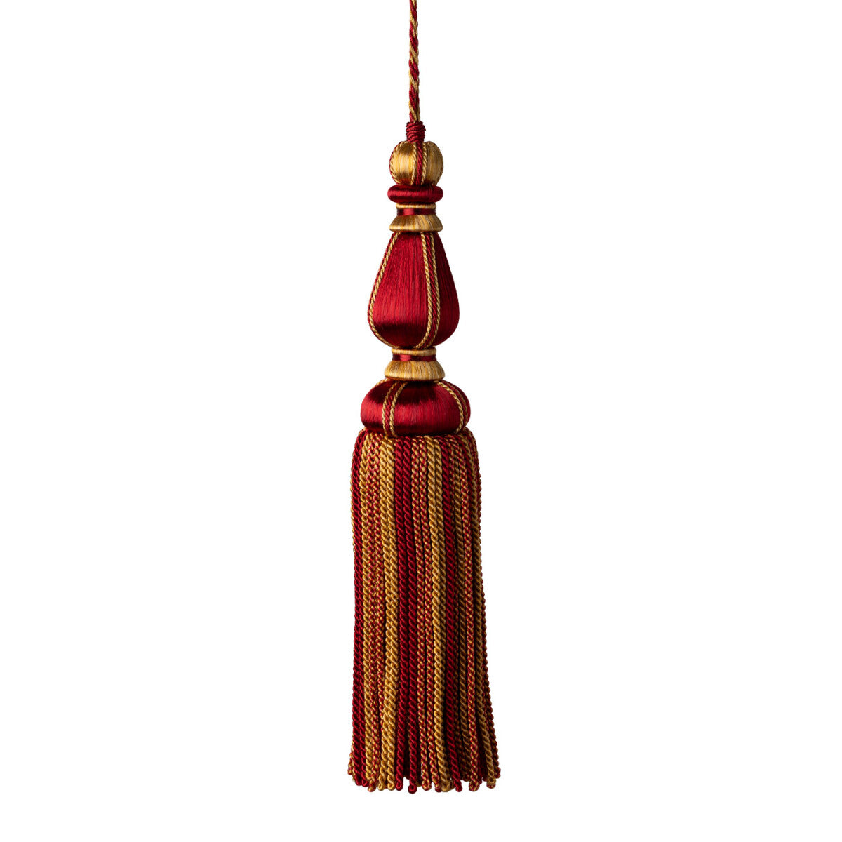 Katerina Key Tassel by Samuel & Sons in Gilded Vermillion
