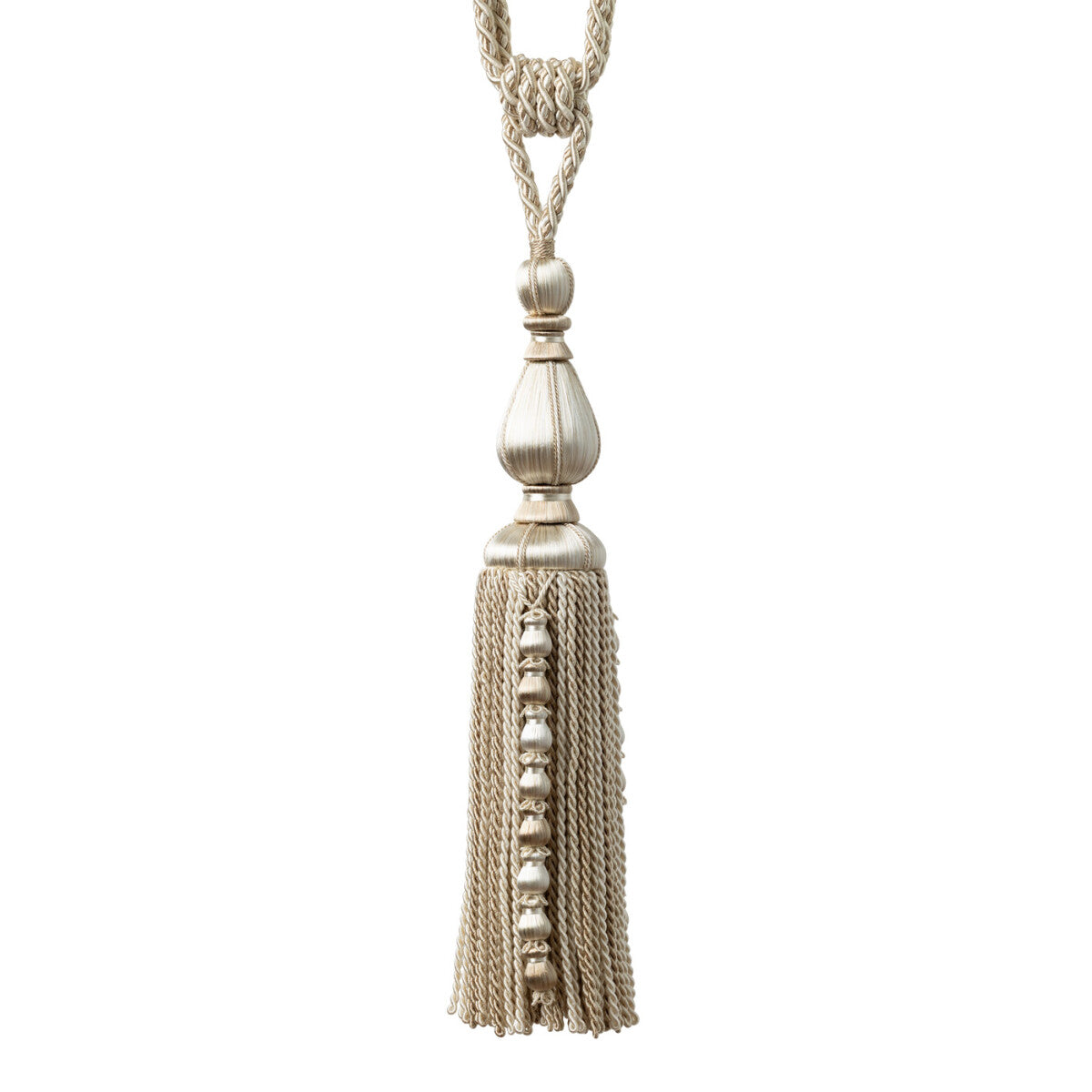 Katerina Tassel Tieback by Samuel & Sons in Bisque