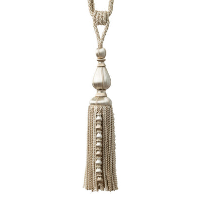 Katerina Tassel Tieback by Samuel & Sons in Bisque