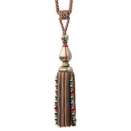 Katerina Tassel Tieback by Samuel & Sons in Cloisonné