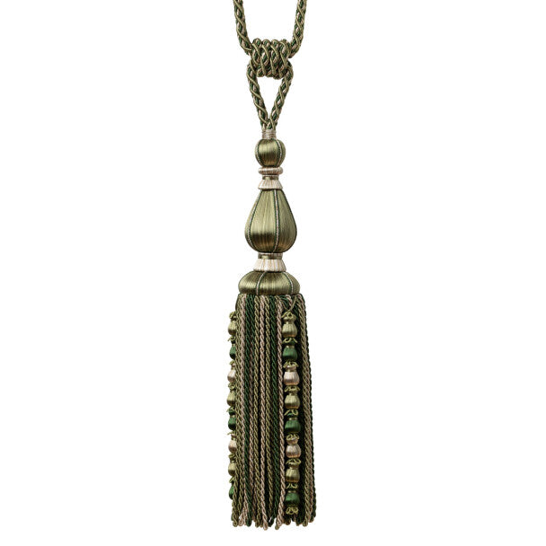 Katerina Tassel Tieback by Samuel & Sons in Elm
