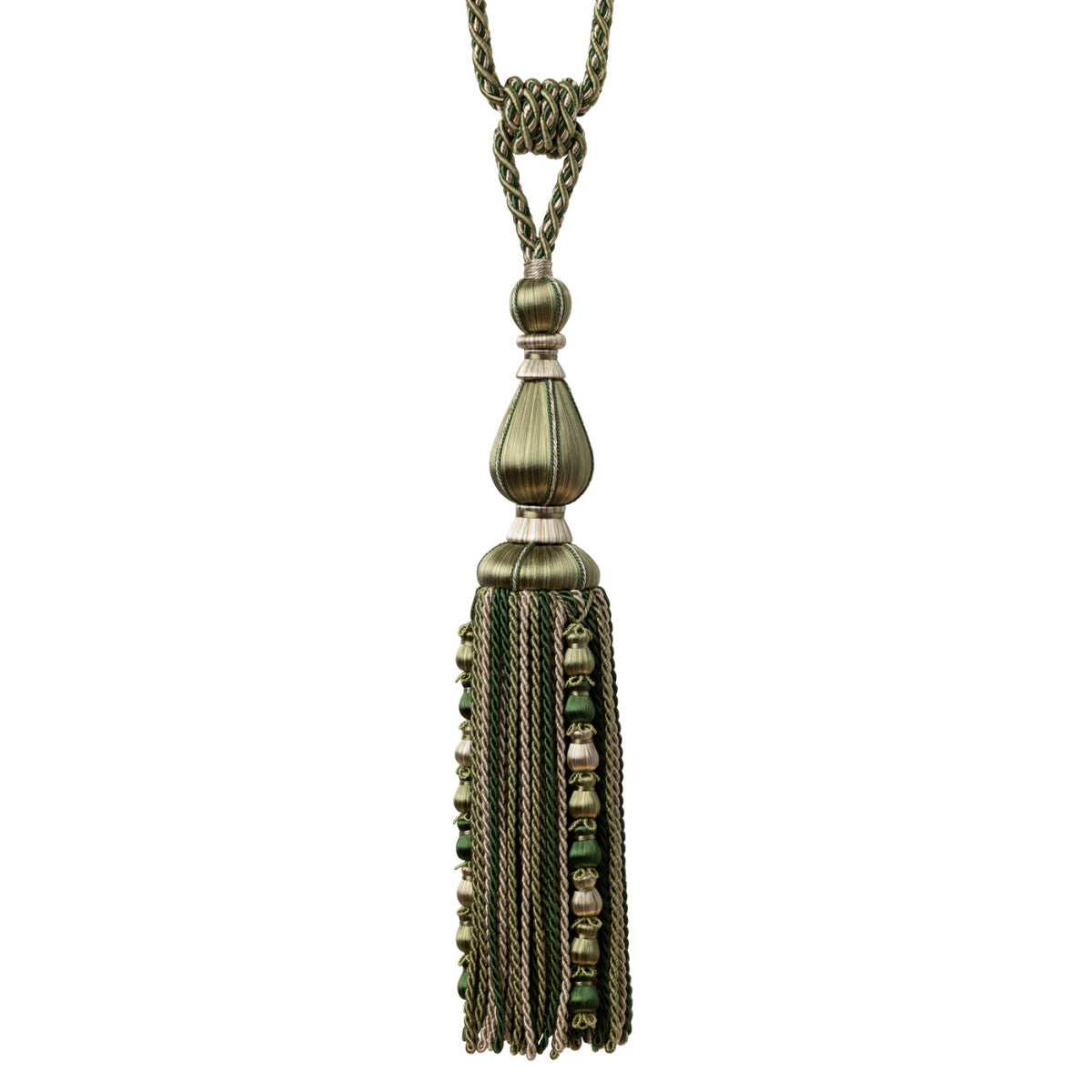Katerina Tassel Tieback by Samuel & Sons in Elm
