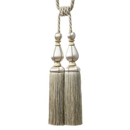 Katerina Double Tassel Tieback by Samuel & Sons in Linden Mist