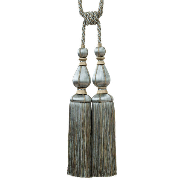 Katerina Double Tassel Tieback by Samuel & Sons in Verdigris