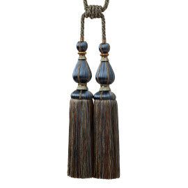 Katerina Double Tassel Tieback by Samuel & Sons in Fresco