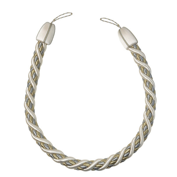 Katerina Cable Holdback by Samuel & Sons in Linden Mist