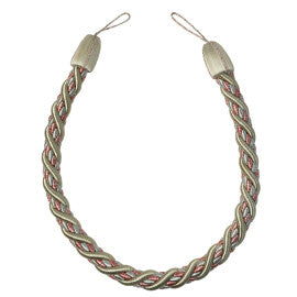 Katerina Cable Holdback by Samuel & Sons in Coral Bouquet