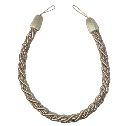 Katerina Cable Holdback by Samuel & Sons in Coral Bouquet