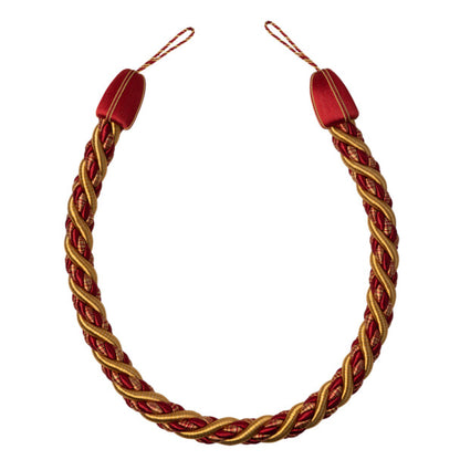 Katerina Cable Holdback by Samuel & Sons in Gilded Vermillion